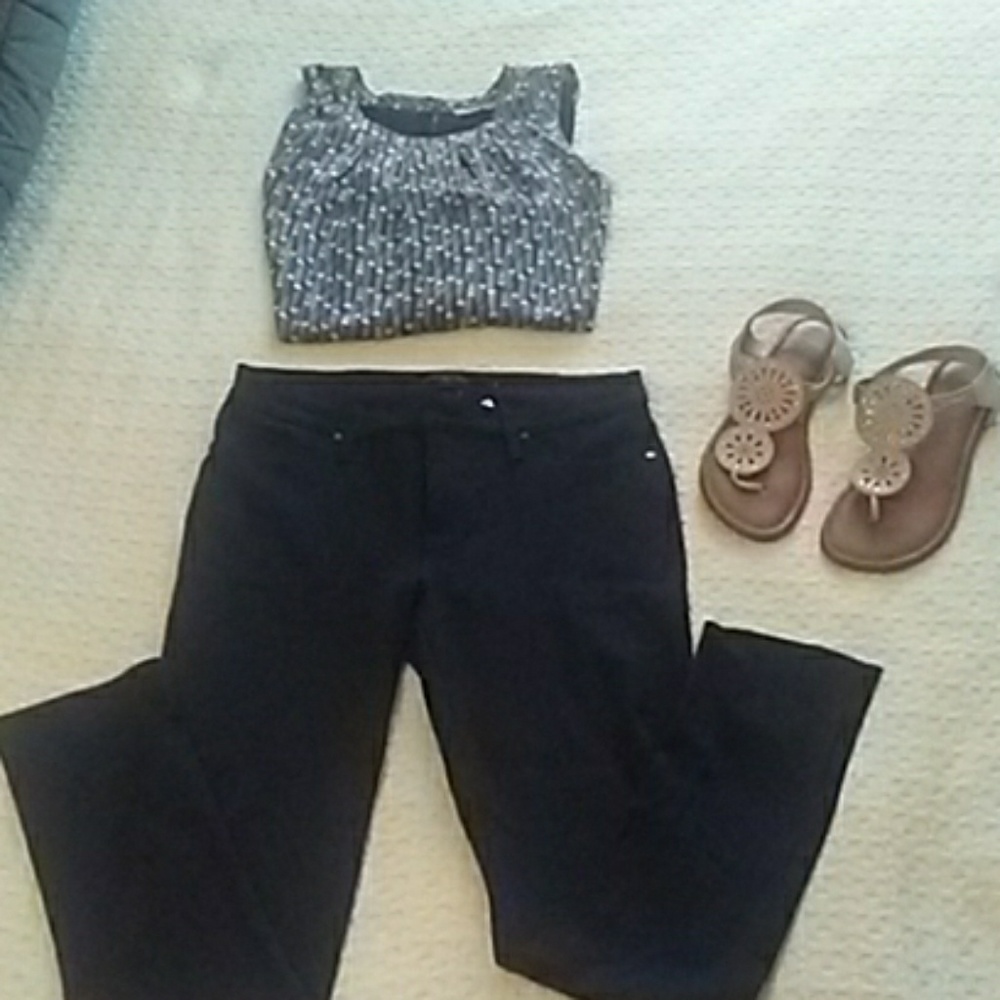 Navy Blue Spandex Shirt